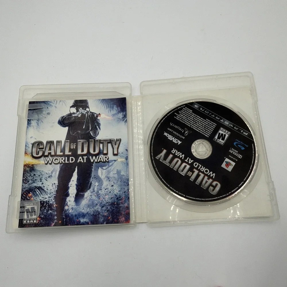 Call of Duty: World at War (Sony PlayStation 3, 2008) Video Game